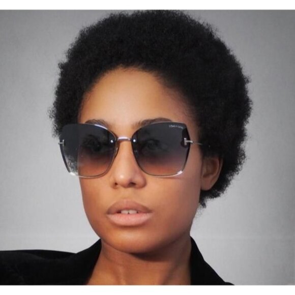 NEW TOM FORD TF1107 28U SUNGLASSES GOLD WOMEN EYEWEAR TOM FORD FT1107 28U main image 4